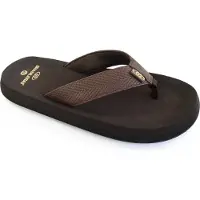 Brasileras Strand-/badschoen 'Puff' bruin