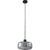 LINDBY Hanglampe , Hildur, dimbare, Grijs, Woonkamer, Glas