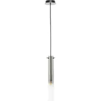 Brilliant Hanglamp Glasini Zwart Met Smoke Glas
