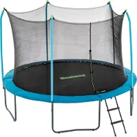 Bestway Xtreme Air Buitentramplijn - 3,66 m x 2,78 m, Zwart/Blauw/Grijs