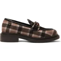Lazamani Loafers Dames Oxford Zwart Textiel Maat 41