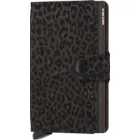 Secrid Dames Portemonnees Mini Wallet Leo - Bruin - Maat ONESIZE