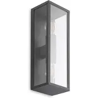 LINDBY Buitenverlichting , Peldar, dimbare, Zwart, Balkon, Metaal, Modern