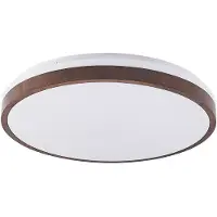 LINDBY Plafondlamp , Hudsona, dimbare, Hout, Woonkamer, Hout, Modern