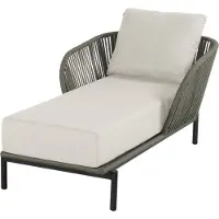 Hartman Arezzo lounge ligbed aluminium/rope