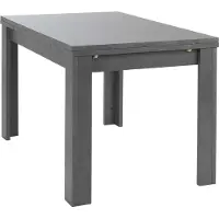 Mäusbacher Monzi eettafel met uittrekblad op wielen materiaal hout
