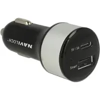 Navilock USB C autolader Sigarettenaansteker - Sigarettenaansteker male naar US