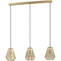 Eglo Stype Hanglamp - E27 - 96 cm - Goud