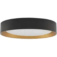 LINDBY Plafondlamp , Kambia, Zwart, Woonkamer, Aluminium, Modern