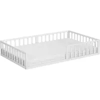 VitaliSpa Minno Kinderbed – 120x200 met matras Wit
