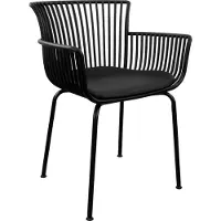 Kick Collection Otis tuinstoel - Ergonomische rugleuning - Zwart