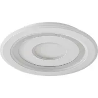 LINDBY Plafondlamp , Lorvik, dimbare, Wit, Woonkamer, Metaal, Modern