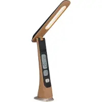 Globo Lighting Bureaulamp Averie hout met klok