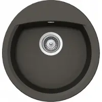 Schock Keukenwastafel Manhattan R-100, granietwastafel, krasbestendig, geschikt voor een onderkast van 45 cm