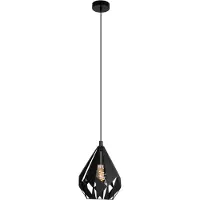 Eglo Zwarte hanglamp Carlton 5 Ø 20,5cm