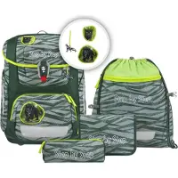 Step by step Circle Schooltas set 5-delig groente
