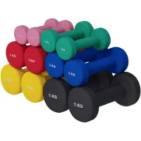 Gorilla Sports Vinyl Complete Halterset 31 kg