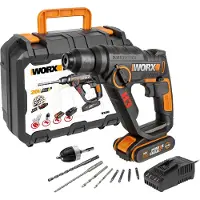 WORX WX394.91, accuschroefboormachine 20V, zonder accu en oplader, PowerShare