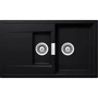 Schock Spoelbak Mono D-150 A, afmetingen 860 x 510 mm, kleur: puur wit, model: MOND150APUR