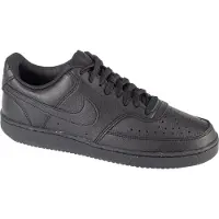 Nike Court Vision Low Next Nature Sneakers Zwart