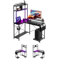 Vevor Gaming Bureau L-vormig 1,2 m