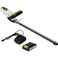 TRUTZHOLM Accu Heggenschaar 20V met 2Ah Batterij & Lader - 52cm Snoerloze Heggentrimmer - Heavy Duty Laser-Cut Struikschaar
