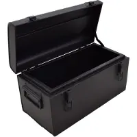 Loft42 Opbergkist Boxy | Jax Design metaal zwart 37x19x18 cm opbergdozen | NADUVI