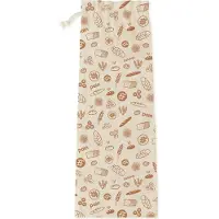 Pebbly Vershoudzak Brood Organic Beige 65x20 cm