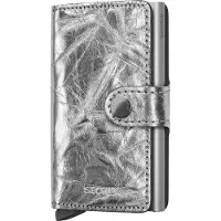 Secrid Portemonnee Miniwallet Crunch Silver