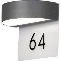 Konstsmide Monza Wand S Antraciet 2 Lichtpunten