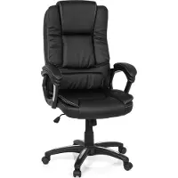 MyBuero RELAX CL120 - Thuisgebruik bureaustoel Zwart HJH OFFICE Kunstleder