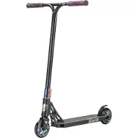 Star Scooter Freestyle Jump alu stuntstep, 120mm Pro Trick Roller, zwart chroom unisex