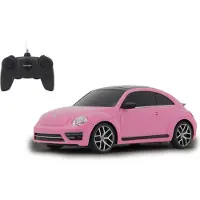 Jamara Voiture télécommandée VW Beetle 1:24 Rose