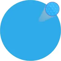 Syfax Solar zwembadfolie drijvend rond 455 cm PE blauw