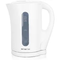 Emerio Waterkoker 1.7 Liter - Oververhittingsbeveiliging - Automatische Uitschakeling - Water niveau indicator - Elektrische Waterkoker 2200W - WK-123483.1 - Wit