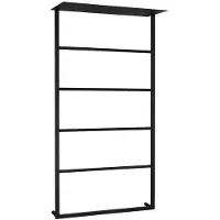 Sapho SKA handdoekrek 60x118cm zwart mat