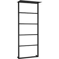 Sapho SKA handdoekrek 45x118cm zwart mat