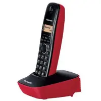 Panasonic KX-TG1611PDH draadloos telefoonapparaat, met nummerweergave, 15 uur spreektijd, DECT