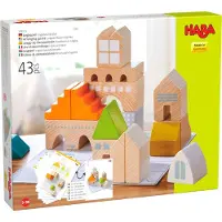 Haba Bouwstenen Logica Bouwmeesters Junior Hout 43-delig