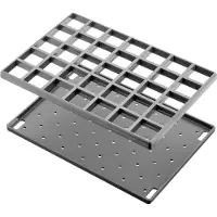 Sanit Emmerrooster B45cm Kunststof 6000600