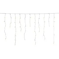 Konstsmide icicle pizello - 96L LED - transpkabel