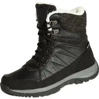 Hi-tec Riva Mid Dames Zwarte Wandelschoenen