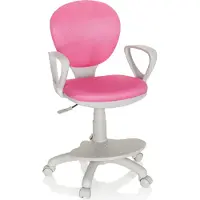 Hjh OFFICE KID COLOUR G1 - Kinder bureaustoel Roze/Grijs