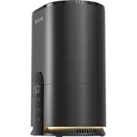 Auronic Luchtbevochtiger - 4 Liter - 40m2 - Geschikt voor Woonkamer, Kantoor, Slaapkamer, Babykamer en Meer - Met Aromatherapie - BPA-Vrij - Zwart