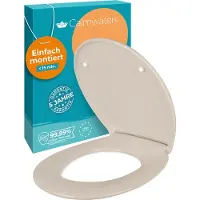 Calmwaters Original - WC-bril - Pergamon - Duroplast - Softclose - Afneembaar
