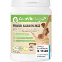 KAP3 Hoogcalorische drankvoeding, veganistisch. Calorie-shake om aan te komen, met koolhydraten, eiwitten, vitamines en mineralen. Hoge dosering. CaloVital, 500 gram, chocoladesmaak