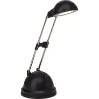 Brilliant Zwarte Bureaulamp Katrina Met Led
