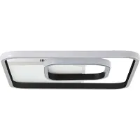 Brilliant Merapi - Plafondlamp - LED 32W - 3000K - Wit/Zwart