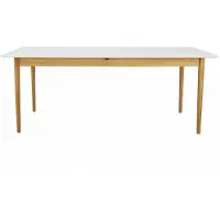 Tenzo Svea uitschuifbare eettafel hout/houtmateriaal 195-275x90x75 cm