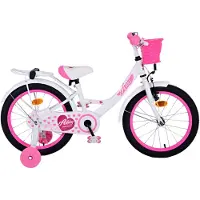 Volare Ashley Kinderfiets - Meisjes - 18 inch - Wit